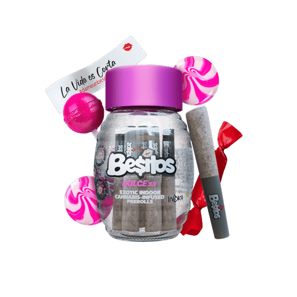 Besos Dulce 11, besos pre rolls, besos infused pre rolls, besos cannabis infused pre rolls, besos cart real or fake,
