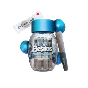 Besos Frozen Grapes, besos pre rolls, besos infused pre rolls, besos cannabis infused pre rolls, besos cart real or fake,