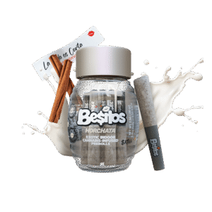 Besos Horchata, besos pre rolls, besos infused pre rolls, besos cannabis infused pre rolls, besos cart real or fake,